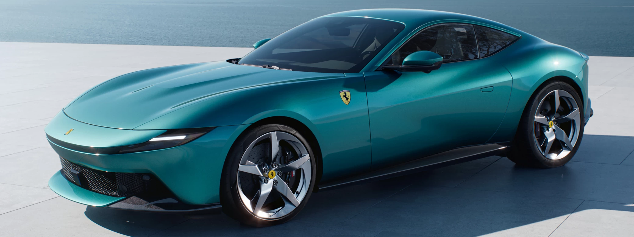 Cars wallpapers Ferrari Amalfi (Verde Costiera) - 2025 - Car wallpapers