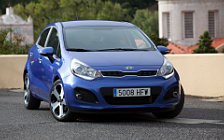 Cars wallpapers Kia Rio 5door Blue - 2011