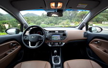 Cars wallpapers Kia Rio 5door Brown - 2011