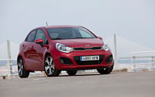 Cars wallpapers Kia Rio 5door Red - 2011