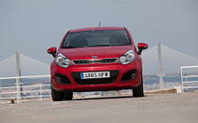 Cars wallpapers Kia Rio 5door Red - 2011