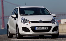 Cars wallpapers Kia Rio 5door White - 2011