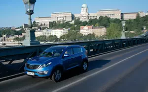 Cars wallpapers Kia Sportage (Byte Blue) - 2010