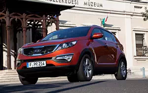 Cars wallpapers Kia Sportage (Techno Orange) - 2010