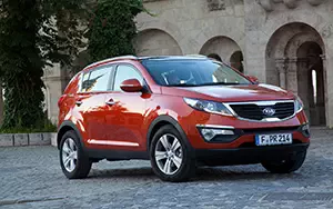 Cars wallpapers Kia Sportage (Techno Orange) - 2010