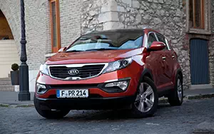 Cars wallpapers Kia Sportage (Techno Orange) - 2010