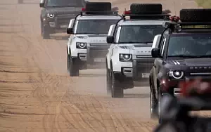 Cars wallpapers Land Rover Defender 130 P400 SE (Sedona Red) - 2023