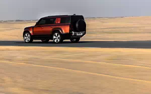 Cars wallpapers Land Rover Defender 130 P400 SE (Sedona Red) - 2023