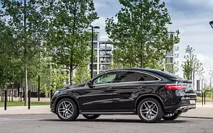 Cars wallpapers Mercedes-Benz GLE 350 d 4MATIC Coupe AMG Line UK-spec - 2015