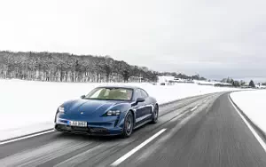 Cars wallpapers Porsche Taycan (Neptune Blue) - 2021