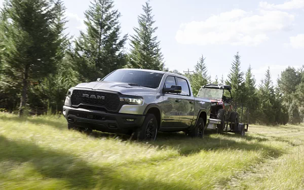 Cars wallpapers Ram 1500 Rebel (Billet Silver Metallic/Diamond Black) - 2024